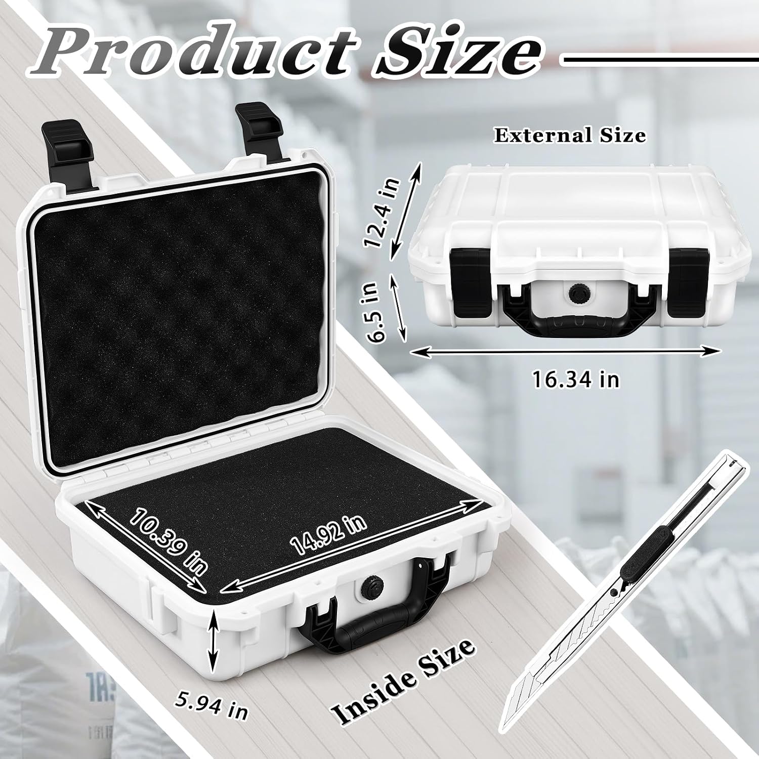 Waterproof Hard Case with DIY  - Drone Camera Waterproof review and price