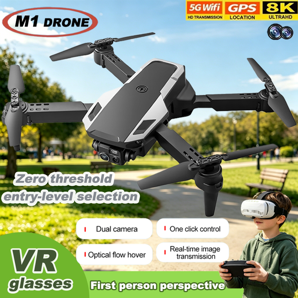 Foldable M1 VR Mini Drone RC Q - Drone Camera Night Vision review and price