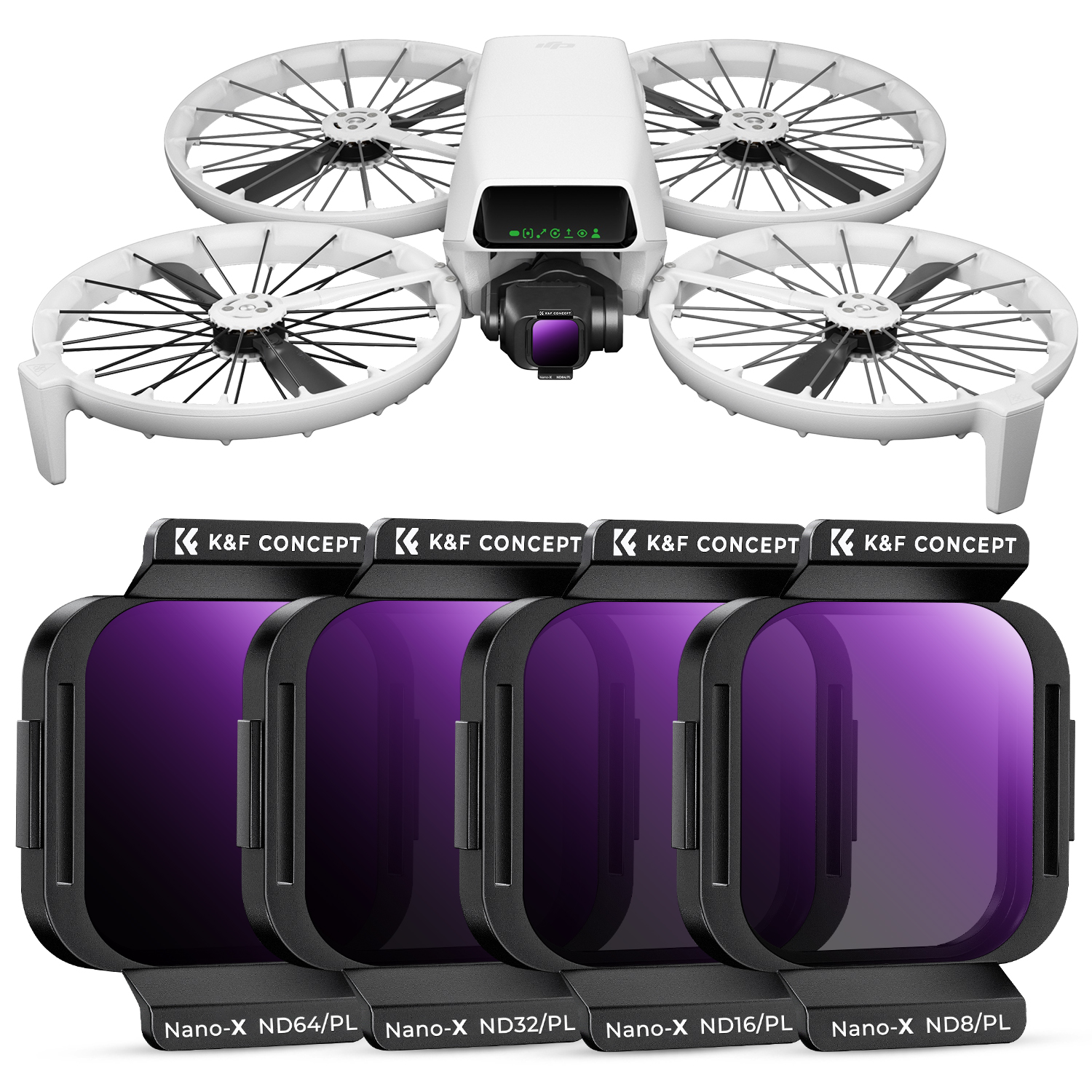 K&F Concept ND/PL Filter Set f - Drone Camera Filter review and price