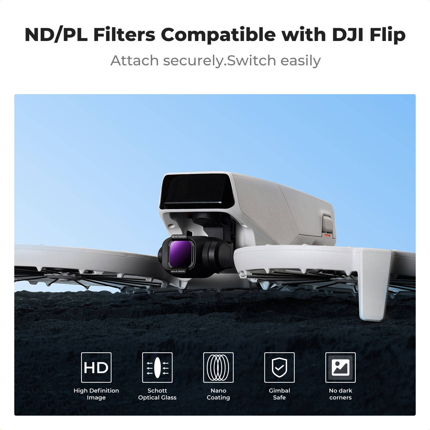 K&F Concept ND/PL Filter Set f - Drone Camera Filter review and price
