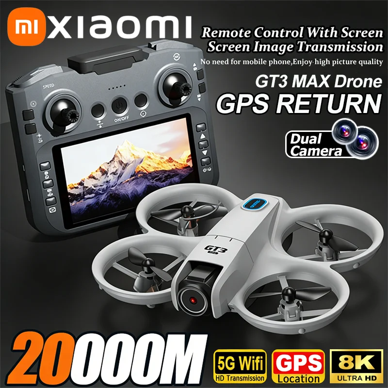 Xiaomi GT3 MAX GPS Drone 8K Ae - Drone Camera Wide Angle review and price