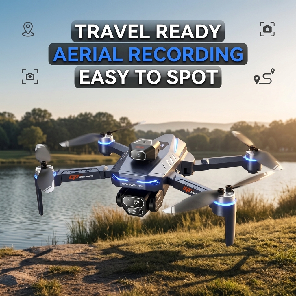GT8 Mini FPV Drone 8K HD Dual  - Drone Camera Night Vision review and price