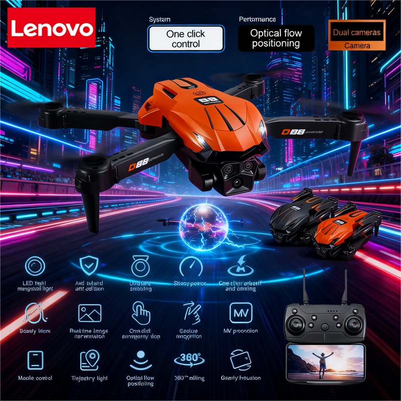 Lenovo D88 Drone 8K Aerial HD  - Drone Camera Mount review and price