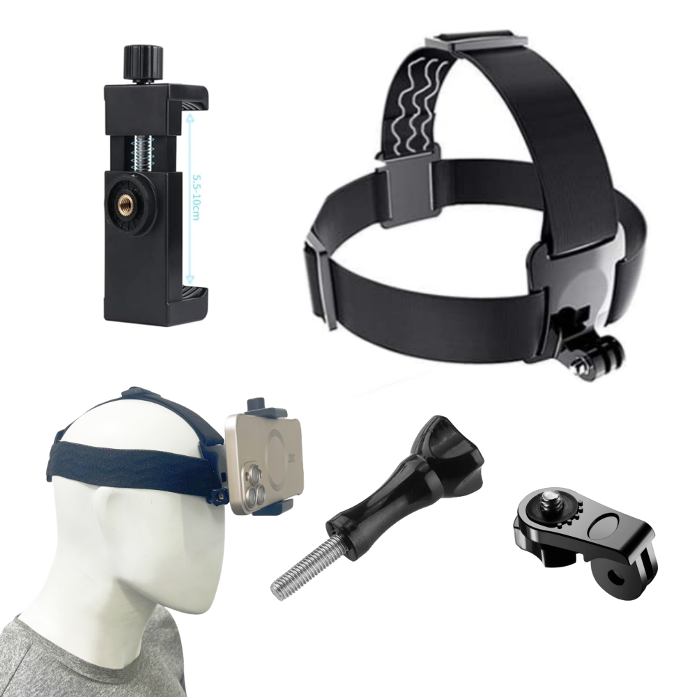 Cell Phone Head Strap Holder H - Drone Camera Action review and price