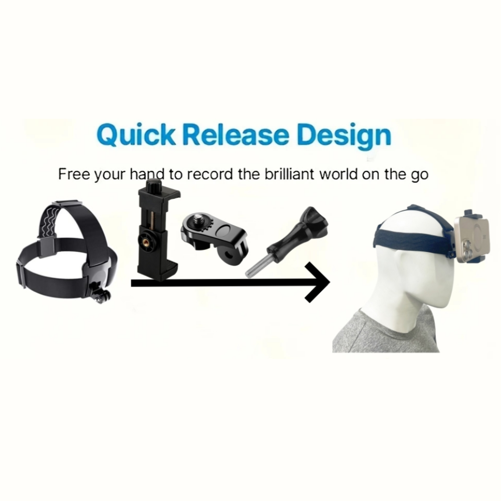 Cell Phone Head Strap Holder H - Drone Camera Action review and price
