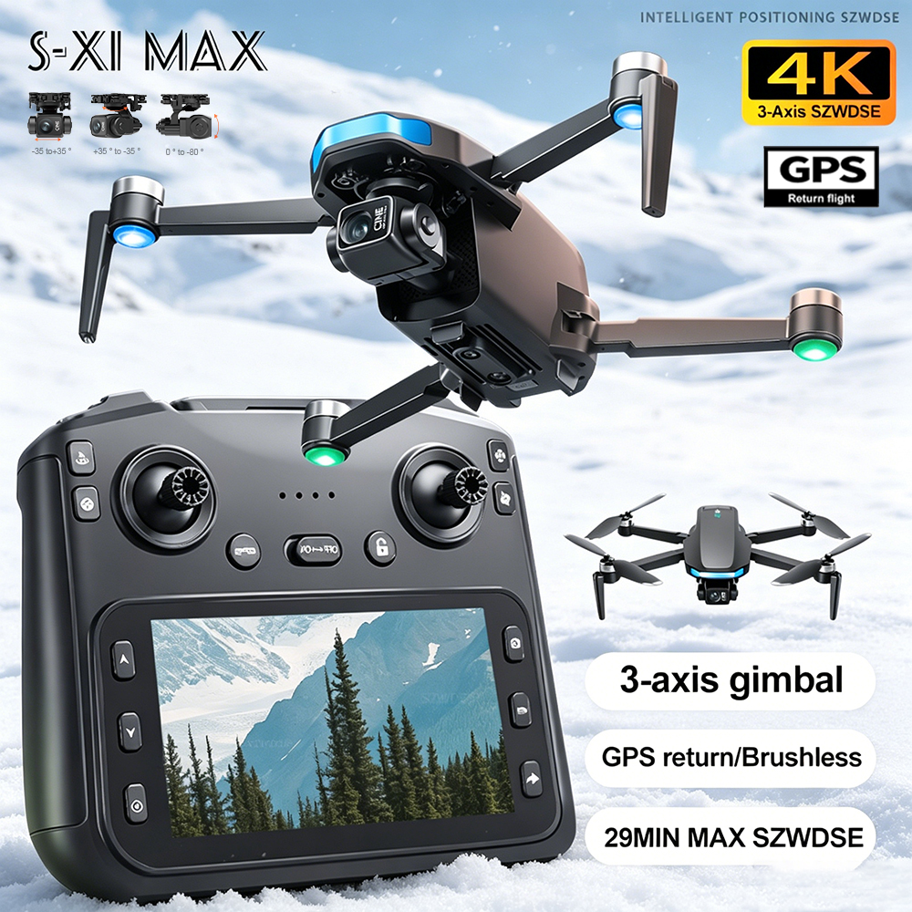 New S-X1 MAX Drone GPS 8K Prof - Drone Camera Professional review and price